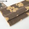 Tejido de Felpa de Cordero Engrosado Forro Cálido Felpa de Muñeco Terciopelo Jacquard con Textura Felpa Plush Tejido para Ropa Ramo Hecho a Mano