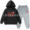 Conjunto de Sudadera de Forro Polar Otoño e Invierno 2025 para Niños y Niñas Conjunto de Dos Piezas de Sudadera Ropa Infantil Sudadera de Manga Larga y Pantalones Deportivos para Niños Pequeños