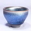 Taza de Té Jianyang Original Hierro Mineral Taza de Té Pequeña Cerámica Hogar Juego de Té Kung Fu Taza Tianmu Taza de Maestro Una Taza Regalo