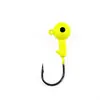 Anzol com Cabeça de Chumbo 2,4G/3,5G/5G/7G/10G/14G Cor Primária Vermelho e Amarelo Isca Artificial Anzol Isca Anzol Minhoca Macia Anzol de Pesca