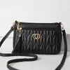 Bolsa Cruzada de Hombro Único para Mujeres de Mediana Edad y Mayores, Acolchada de Diamantes, con Borla, Ligera, Pequeña, Almacenamiento Multicapa, Bolso Casual para Mamá, Más Vendido