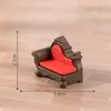 Paisaje en miniatura, lujo creativo estilo europeo, serie de muebles realistas, paisajismo para casa de muñecas, decoraciones DIY, pequeños adornos de mesa