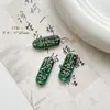 Cuentas de Cristal Checo Pintadas en Oro Doméstico Retro Caracol Pájaro Flor de Durazno Material Hecho a Mano Pulsera Cadena de Teléfono Móvil Accesorios de Joyería