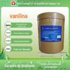 Vanilina de Grau Alimentício, Vanilina Marca Jiuzhu, Intensificador de Sabor para Panificação e Bebidas de Grau Alimentício, Alto Conteúdo, Extra Concentrado