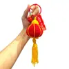 Llavero Colgante Creativo de Linterna Roja de Lana, Decoración Festiva para el Año de la Oveja, Pequeño Regalo Creativo, Colgante del Año de la Oveja