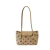 Linda bolsa de mujer de lunares 2026, bolso de hombro versátil y elegante, bolso tote chic con un toque de alta gama