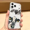 Adequado para Capa de Celular Magnética Apple 17Promax Duas em Uma Iphone15 Capa Protetora com Buraco Grande com Design de Olho de Boi