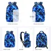Suministro del Fabricante Mochila Escolar para Estudiante de Primaria de Ancho Completo Mochila Casual de Gran Capacidad Estuche Cilíndrico para Lápices Bolsa para Comida Mochila de Tres Piezas