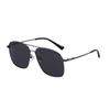 P29059 Nuevas gafas de sol polarizadas doble puente metal para hombre y mujer gafas de sol cool moda gafas de sol vintage al por mayor