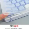 Película Protectora de Silicona Suave para Teclado Mecánico Logitech K98M, Cubierta de Tecla Transparente a Prueba de Polvo e Impermeable para Posición de Tecla Cóncava y Convexa