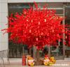 Venta Directa Árbol Artificial Encriptado de Flor de Durazno Árbol de Flor de Cerezo Decoración Grande para Interior Boda Decoración de Centro Comercial Árbol de Durazno Falso Árbol de los Deseos