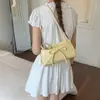 Bolso Coreano Simple Estilo Ins para Mujer 2026 Nuevo Bolso de Hombro Versátil para el Trabajo Bolso de Hombro Dulce con Lazo
