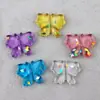 Accesorios de Dulces Accesorios de Resina DIY Color Lentejuela Mariposa Linda Brillante Accesorios para Cabello de Bebé Parche DIY Funda para Teléfono Móvil