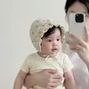 Gorro de Bebé Yipan Estilo Nuevo Primavera y Otoño Linda Princesa Lolita Protección Solar Sombrilla Protección para las Orejas de Niñas Gorro de Palacio para Bebé