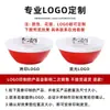 Bol para Fideos Imitación Porcelana Melamina A5, Bol Engrosado Forma de Caracol, Bol para Fideos con Sopa de Res, Bol para Ramen de Tienda de Fideos Bicolor de Pie Alto, Logo Personalizado