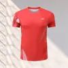 Nuevos Uniformes de Bádminton para Hombres y Mujeres, Uniformes de Competición para Parejas, Uniformes de Entrenamiento de Secado Rápido para Estudiantes y Niños, Manga Corta de Verano 4079