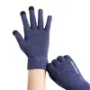 Guantes Cálidos de Otoño e Invierno Transfronterizos, Tejidos de Lana de Talla Grande con Forro Polar para Ciclismo Antideslizantes Táctiles, Venta al por Mayor de Fabricantes