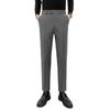 Pantalones Casuales de Pana Forrada Rectos Ajustados Estilo Elegante Ligero Otoño e Invierno Pantalones de Hombre Pantalones Pequeños Simples Pantalones Casuales de Aspecto Delgado para Hombre