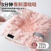2025 nuevo gorro de terciopelo de canalé para secar el pelo de mujer absorbente secado rápido alargado ampliado turbante toalla de baño pelo pelo largo