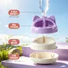 Novo bebedouro para animais de estimação transfronteiriço, anti-vazamento, grande capacidade, não elétrico, tigela de água com reabastecimento automático para gatos e cães