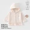 Roupas infantis para primavera e outono, jaquetas cardigã, roupas para bebês e crianças pequenas, roupas para atividades ao ar livre, moletons para meninas, vestuário infantil