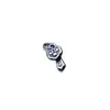 Colgante de Cerradura Ruyi Retro de Plata Pura S999 Colgante Auspicioso Pulsera de Cuerda Trenzada a Mano Accesorios Hechos a Mano para DIY