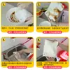Paño de cocina de fibra de moda empaque individual cocina multiusos toalla de limpieza mesa paño de limpieza de cuerpos extraños
