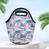 Bolsa de Almacenamiento Aislada de Material de Buceo Popular, Bolsa de Almuerzo Portátil Impresa para Picnic al Aire Libre, Bolsa de Almuerzo Definitiva