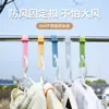 Pinzas a Prueba de Viento para Secar Ropa, Pinzas para Colgar a Prueba de Viento, Ganchos para Secar Ropa, Multifuncional Antideslizante Automático para el Hogar