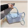 Bolso de Mano Pequeño de Moda y Exquisito para Mujer, Nuevo Bolso Cruzado Versátil y Elegante 2026, Bolso Cubo Casual de Primavera