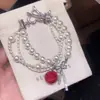 Pulseira de Pérolas Irregular Ajustável Estilo Francês, Design de Nicho, Pulseira Versátil, Luxo Leve, Sensação de Alto Padrão, Joias para Atacado