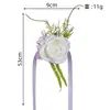 Estilo Floresta Casamento Noivo Noiva Flor de Pulso Lapela Combinação Série Flor Artificial Rosa Baile de Formatura Homens Mulheres