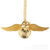 Reloj de Bolsillo Temático de la Snitch de Harry Potter con Bola Redonda y Alas Grandes, Reloj de Bolsillo Pequeño de Cuarzo Potter Retro, Entrega Rápida