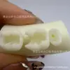 Práctica Dental Bloque de Resina Práctica Raíz Dental Canal Radicular Relleno Inlay Módulo de Resina Modelo de Práctica para Examen