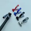 Soporte de cabeza plegable de aleación de aluminio, almacenamiento conveniente, diadema de bocina, polea, soporte de cabeza para caña de pescar, cabeza frontal competitiva para colgar