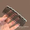 Accesorio Coreano para el Cabello para Recoger Mechones Sueltos, Peine sin Costuras con Pedrería, Peine para Flequillo, Pasador para el Cabello de Mujer, Adorno para el Cabello, Diadema, Pinza para el Cabello