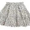 Falda tipo pastel de verano fina para mujer con estampado floral negro, cintura alta, diseño A-line adelgazante para chicas petite