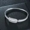 Moda Coreana Hebilla Simple Anillo de Diamante Pulsera Mismo Conjunto Exquisito Tendencia de Internet Oro de 18 Quilates Handicap