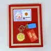 Oro Puro 999 Gama Alta Exquisito Regalo Día de San Valentín Chino 520 Paz y Alegría Princesa Por Favor Haz Galletas de la Fortuna para que Otros las Regalen Venta al por Mayor