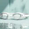Óculos de Natação Transfronteiriços para Adultos, À Prova d'Água de Alta Definição e Anti-Embaçante, Óculos de Natação Profissionais para Homens e Mulheres, Proteção Ocular e Equipamento de Mergulho, Vendas Diretas da Fábrica