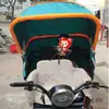 Toldo para Triciclo Refugio de Lluvia Parasol Triciclo Plegable Carro de Pedales para Personas Mayores Metabo