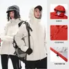 Chaqueta Exterior Niao para Hombres y Mujeres, Cortavientos, Funcional, Triple Protección, Abrigo de Senderismo con Capucha, Ropa de Trabajo, Niao Impermeable, Taizhou