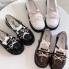 Sapatos Pequenos de Couro Versátil Estilo Japonês para Mulheres 2025 Primavera e Verão Novos Sapatos Mary Jane Sapatilhas Fofas para Meninas Sapatos Femininos