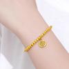 Pulsera de Cuentas de Transferencia Shajin Nafu de Vietnam Latón Chapado en Oro Fortuna Redonda Pulsera de Marca Hilo Joyería Celebridad de Internet En Vivo