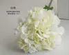 Ornamento Casamento Flores de Hortênsia Cabeça de Flor de Seda Flores de Exibição Decoração de Cenário Flores Artificiais Venda Quente
