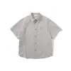 Nanxia Disguise Camisa de Manga Corta con Retazos de Verano Nuevo Estilo para Hombre, Chaqueta Camisa Ligera Transpirable de Secado Rápido para Exteriores Tendencia