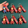 2025 Marvel Vengadores Superhéroe Llavero Colgante Iron Man Figura Familiar Accesorios Pequeño Regalo