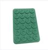 Fábrica en stock al por mayor 24 ventosa de silicona negra ventosa simple antideslizante funda para teléfono móvil portátil extraíble
