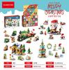Compatible con Caja de Música Árbol de Navidad Lego Ensamblaje Juguetes de Bloques de Construcción Altos para Niños Decoración de Papá Noel Regalos Venta al por Mayor