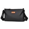 Bolsa Transversal de Tecido Oxford 2025 Nova Bolsa Grande Capacidade Multi-Compartimento Bolsa de Ombro Leve Bolsa de Filme de Couro da Moda